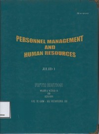 PERSONNEL MANAGEMENT AND HUMAN RESOURCES