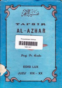 Tafsir Al Azhar Juzu VI