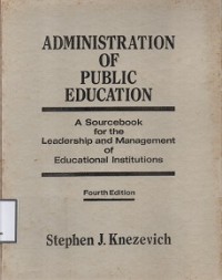 Administration Of Public Education