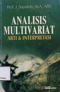 Analisis Multivariat Arti Dan Interpretasi