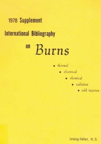 Image of 1978 SUPPLEMENT INTERNATIONAL BIBLIOGRAFI ON BURNS