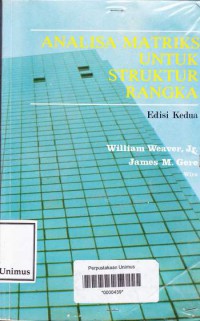 Image of ANALISA MATRIKS UNTUK STRUKTUR RANGKA ED 2