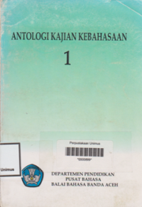 ANTOLOGI KAJIAN KEBAHASAAN 1