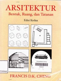 ARSITEKTUR BENTUK,RUANG DAN TAATANAN