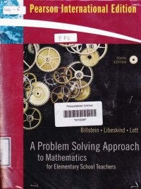 A PROBLEM SOLVING APPROACH TO MATHEMATICS