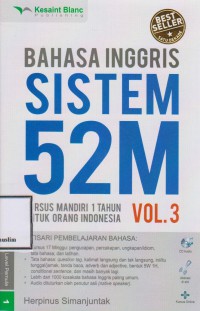 BAHASA INGGRIS SISTEM 52 M VOL. 3