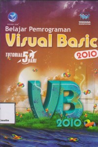 BELAJAR PEMROGRAMAN VISUAL BASIC 2010