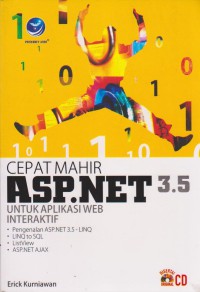 CEPAT MAHIR ASP.NET 3.5 UNTUK APLIKASI WEB INTERAKTIF