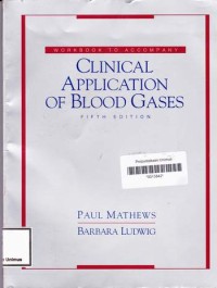 CLINICAL APPLICATION OF BLOOD GASES