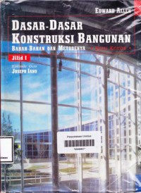 DASAR DASAR KONSTRUKSI BANGUNAN