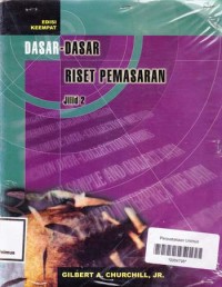 DASAR DASAR RISET PEMASARAN ED 4 JIL 1