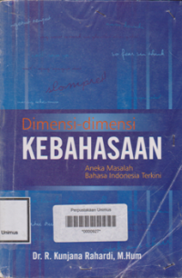 DIMENSI - DIMENSI KEBAHASAAN