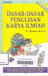 Dasar- Dasar Penulisan Karya Ilmiah