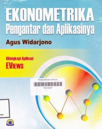 EKONOMETRIKA PENGANTAR DAN APLIKASINYA