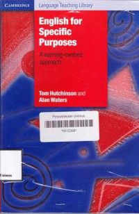 Image of ENGLISH FOR SPECIFIC PURPOSES