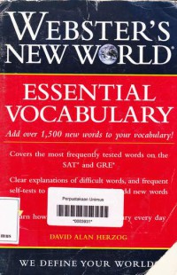 ESSENTIAL VOCABULARY