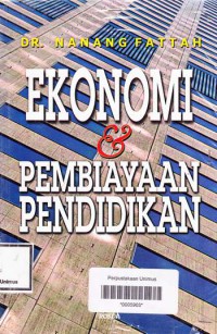 EKONOMI & PEMBIAYAAN PENDIDIKAN