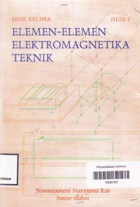 Image of Elemen elemen elektromagnetika teknik ed  5 jil 1