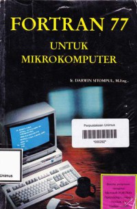 Image of FORTRAN 77 UNTUK MIKROKOMPUTER