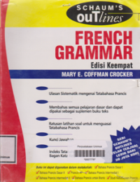 FRENCH GRAMMAR (Edisi ke 4)