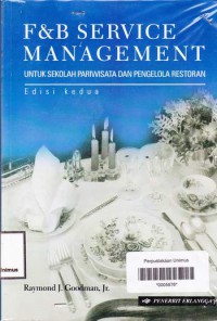 F & B SERVICE MANAGEMENT  ED 2