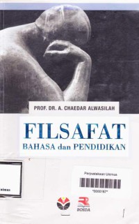 FILSAFAT BAHASA DAN PENDIDIKAN