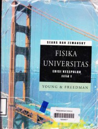 Image of FISIKA UNIVERSITAS  ED ISI 10 JILID 1