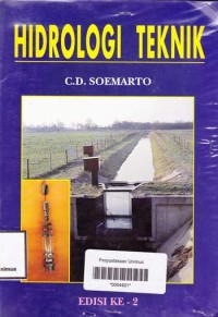 Image of HIDROLOGI TEKNIK ED 2