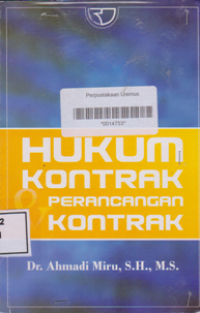 HUKUM KONTRAK & PERANCANGAN KONTRAK