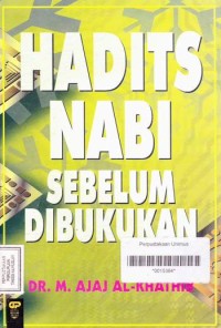 Hadits Nabi Sebelum dibukukan