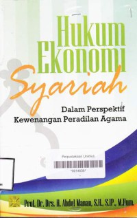 HUKUM EKONOMI SYARIAH