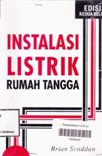 INSTALASI LISTRIK RUMAH TANGGA ED 12