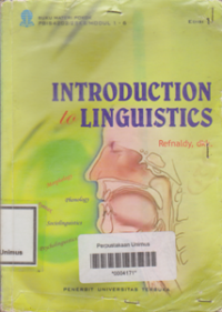 INTRODUCTION TO LINGUISTICS