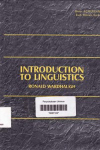 INTRODUCTION TO LINGUISTICS