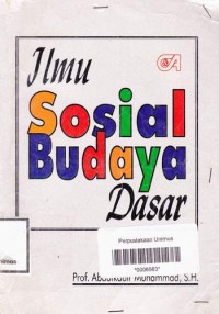 ILMU SOSIAL BUDAYA DASAR