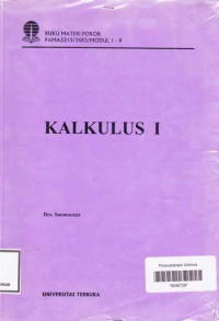 KALKULUS 1 MODUL 1-9