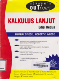 KALKULUS LANJUT EDISI 2