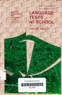 Language tests at school