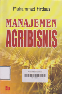 MANAJEMEN AGRIBISNIS