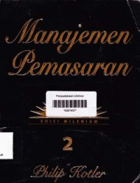 MANAJEMEN PEMASARAN JIL 2