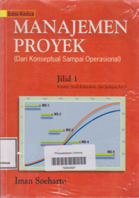 Image of MANAJEMEN PROYEK  JILID 1  Edisi  2