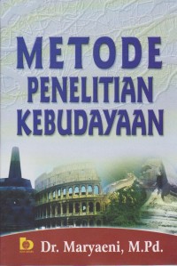 METODE PENELITIAN KEBUDAYAAN