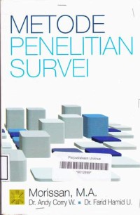Image of METODE PENELITIAN SURVEI