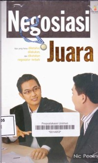 Image of NEGOSIASI JUARA
