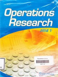 Operational Research jilid 1