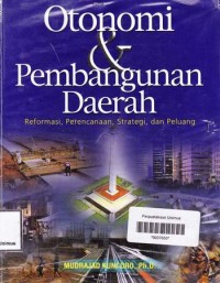 OTONOMI & PEMBANGUNAN DAERAH