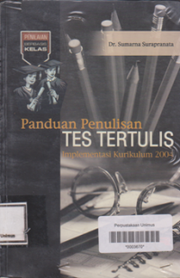 Image of PANDUAN PENULISAN TES TERTULIS