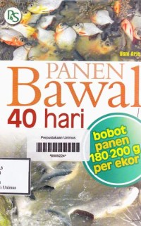 Image of PANEN BAWAL 40 HARI