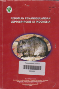 Image of PEDOMAN PENANGGULANGAN LEPTOSPIROSIS DI INDONESIA