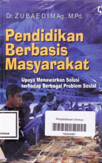 PENDIDIKAN BERBASIS MASYARAKAT